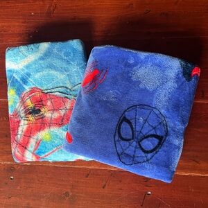 Spider-Man Kids Blanket - Blue and Red